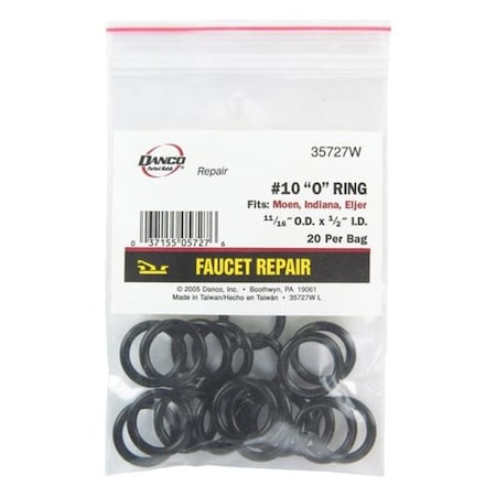 Danco Danco 35727W O-Ring  0.5 x 10.06 x 0.09 4100210